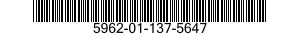 5962-01-137-5647  5962011375647 011375647