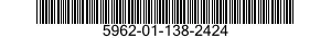 5962-01-138-2424 MICROCIRCUIT,DIGITAL 5962011382424 011382424