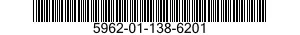 5962-01-138-6201 MICROCIRCUIT,DIGITAL 5962011386201 011386201