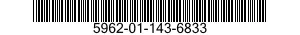 5962-01-143-6833 MICROCIRCUIT,MEMORY 5962011436833 011436833