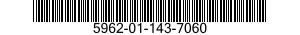 5962-01-143-7060  5962011437060 011437060