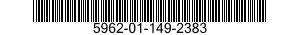 5962-01-149-2383 MICROCIRCUIT,DIGITAL 5962011492383 011492383