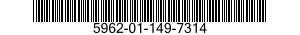 5962-01-149-7314 MICROCIRCUIT,DIGITAL 5962011497314 011497314