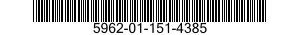 5962-01-151-4385 MICROCIRCUIT,LINEAR 5962011514385 011514385