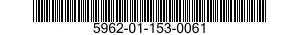 5962-01-153-0061 MICROCIRCUIT,DIGITAL 5962011530061 011530061