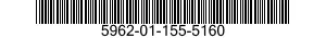 5962-01-155-5160 MICROCIRCUIT,MEMORY 5962011555160 011555160