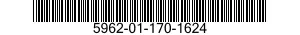 5962-01-170-1624 MICROCIRCUIT,LINEAR 5962011701624 011701624