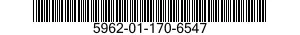 5962-01-170-6547 MICROCIRCUIT,DIGITAL 5962011706547 011706547