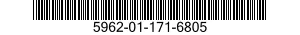 5962-01-171-6805 MICROCIRCUIT,LINEAR 5962011716805 011716805