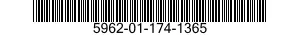 5962-01-174-1365 MICROCIRCUIT,LINEAR 5962011741365 011741365