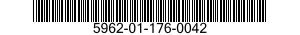 5962-01-176-0042  5962011760042 011760042