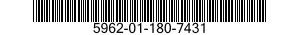 5962-01-180-7431  5962011807431 011807431