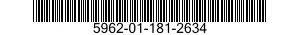 5962-01-181-2634  5962011812634 011812634