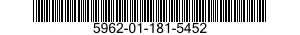 5962-01-181-5452 MICROCIRCUIT,DIGITAL 5962011815452 011815452