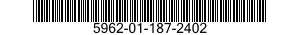 5962-01-187-2402 MICROCIRCUIT,LINEAR 5962011872402 011872402