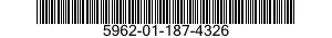 5962-01-187-4326  5962011874326 011874326