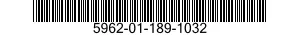 5962-01-189-1032 MICROCIRCUIT,DIGITAL 5962011891032 011891032