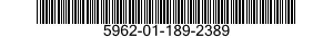 5962-01-189-2389  5962011892389 011892389
