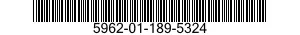 5962-01-189-5324 MICROCIRCUIT,MEMORY 5962011895324 011895324