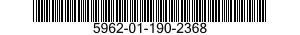 5962-01-190-2368  5962011902368 011902368