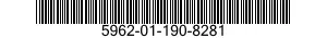 5962-01-190-8281 MICROCIRCUIT,DIGITAL 5962011908281 011908281