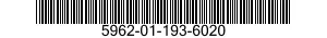 5962-01-193-6020 MICROCIRCUIT,DIGITAL 5962011936020 011936020