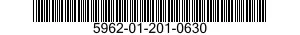 5962-01-201-0630 MICROCIRCUIT,DIGITAL 5962012010630 012010630