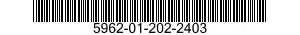 5962-01-202-2403 MICROCIRCUIT 5962012022403 012022403