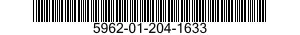 5962-01-204-1633 MICROCIRCUIT,MEMORY 5962012041633 012041633