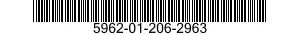 5962-01-206-2963  5962012062963 012062963