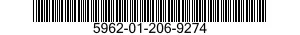 5962-01-206-9274 MICROCIRCUIT,MEMORY 5962012069274 012069274