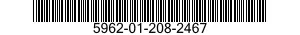 5962-01-208-2467 MICROCIRCUIT,DIGITAL 5962012082467 012082467