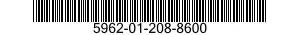 5962-01-208-8600 MICROCIRCUIT,DIGITAL 5962012088600 012088600
