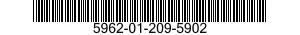 5962-01-209-5902 MICROCIRCUIT,DIGITAL 5962012095902 012095902