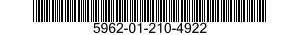 5962-01-210-4922 MICROCIRCUIT,LINEAR 5962012104922 012104922