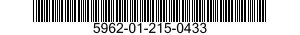 5962-01-215-0433 MICROCIRCUIT,DIGITAL 5962012150433 012150433