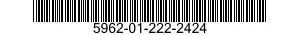 5962-01-222-2424 MICROCIRCUIT,LINEAR 5962012222424 012222424
