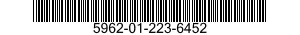 5962-01-223-6452 MICROCIRCUIT,MEMORY 5962012236452 012236452