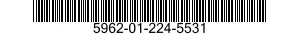 5962-01-224-5531 MICROCIRCUIT,DIGITAL 5962012245531 012245531