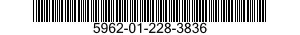 5962-01-228-3836 MICROCIRCUIT,LINEAR 5962012283836 012283836