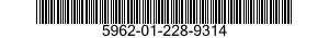 5962-01-228-9314 MICROCIRCUIT,DIGITAL 5962012289314 012289314