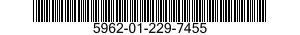 5962-01-229-7455 MICROCIRCUIT,DIGITAL 5962012297455 012297455