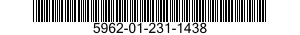 5962-01-231-1438 MICROCIRCUIT,MEMORY 5962012311438 012311438