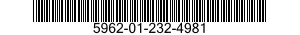 5962-01-232-4981  5962012324981 012324981