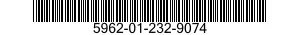 5962-01-232-9074  5962012329074 012329074