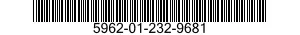 5962-01-232-9681 MICROCIRCUIT,MEMORY 5962012329681 012329681