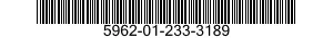 5962-01-233-3189 MICROCIRCUIT,MEMORY 5962012333189 012333189