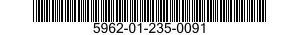 5962-01-235-0091  5962012350091 012350091