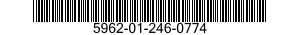 5962-01-246-0774  5962012460774 012460774