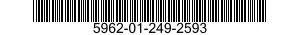5962-01-249-2593  5962012492593 012492593